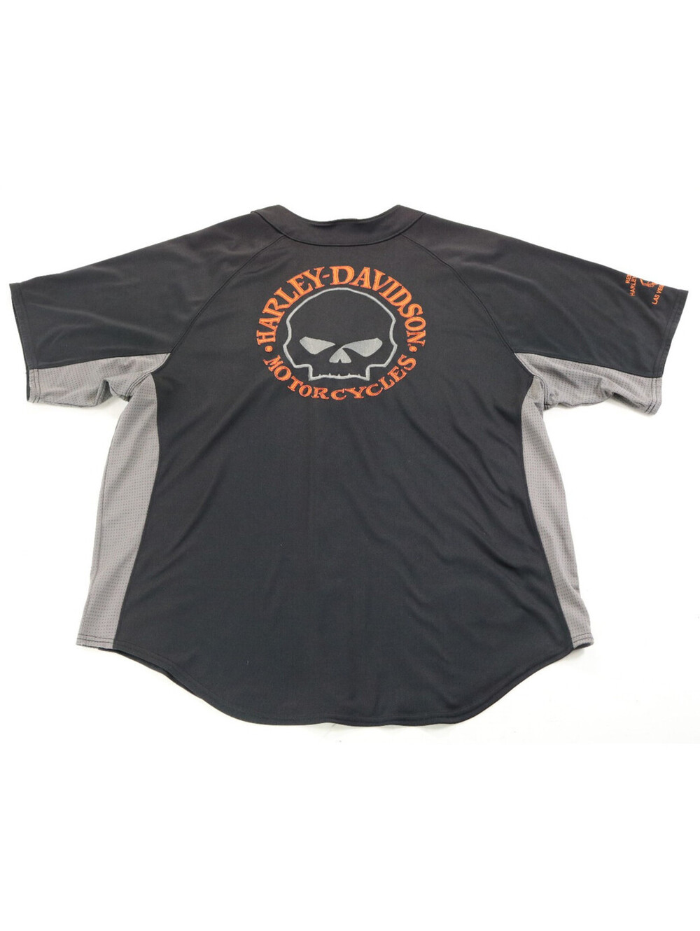 harley davidson Willie G. Skull shirt XL jersey Red Rock Las Vegas short sleeve